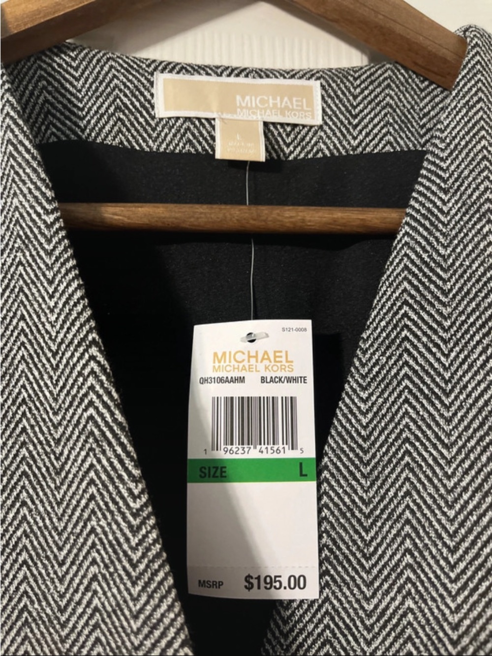 Michael Kors $195 New With Tags Blazer. Size L - Picture 3 of 6